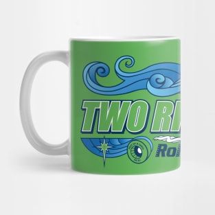 Two Rivers Roller Derby (green) Mug